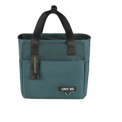 Insulated Bento Lunch Box Thermal Bag Large Capacity Food Zipper Storage Bags Container for Women Cooler Travel Picnic Handbags - Checkouts UK