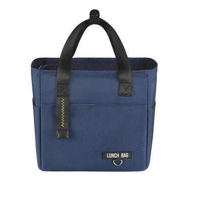 Insulated Bento Lunch Box Thermal Bag Large Capacity Food Zipper Storage Bags Container for Women Cooler Travel Picnic Handbags - Checkouts UK