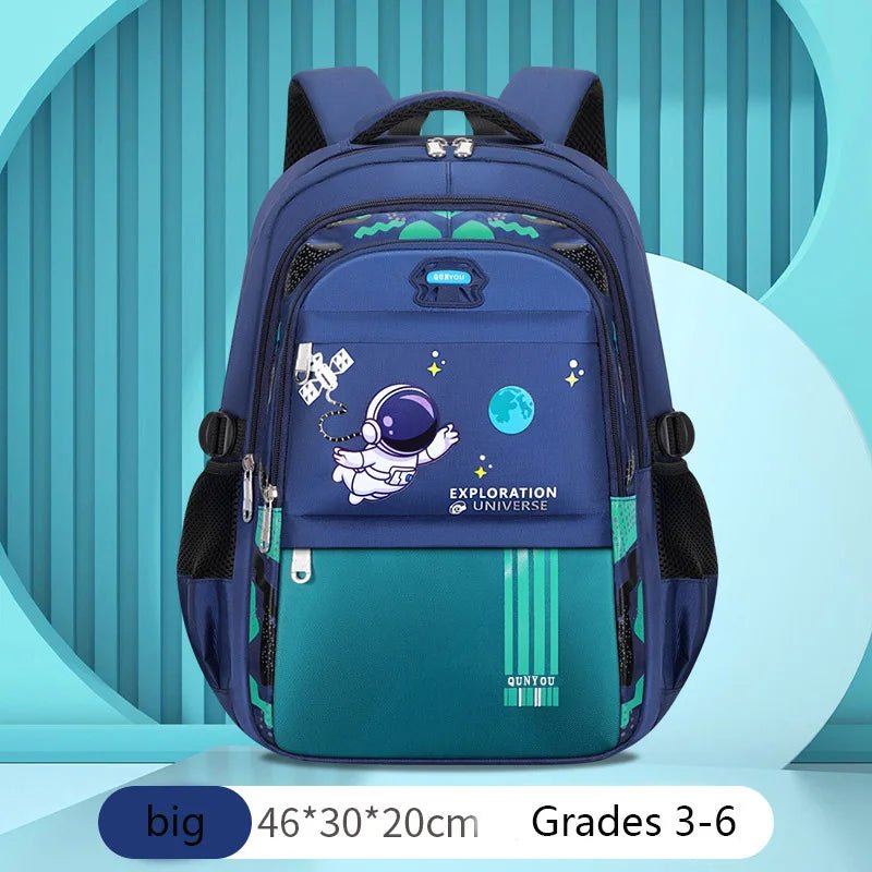 Kids Backpack Children School Bags for Boys Astronaut School Backpack Waterproof Primary Book Bag Mochila Infantil - Checkouts USA