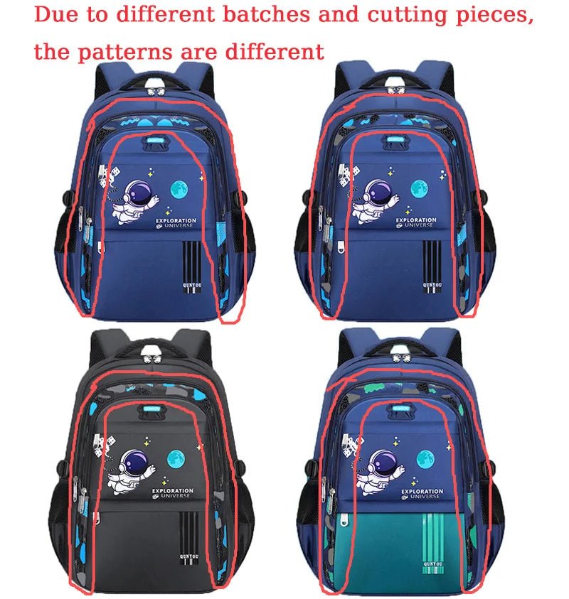 Kids Backpack Children School Bags for Boys Astronaut School Backpack Waterproof Primary Book Bag Mochila Infantil - Checkouts USA