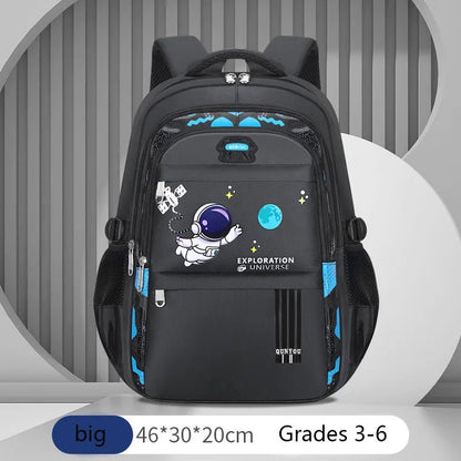 Kids Backpack Children School Bags for Boys Astronaut School Backpack Waterproof Primary Book Bag Mochila Infantil - Checkouts USA