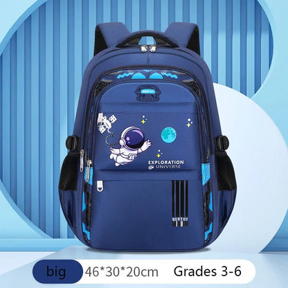 Kids Backpack Children School Bags for Boys Astronaut School Backpack Waterproof Primary Book Bag Mochila Infantil - Checkouts USA