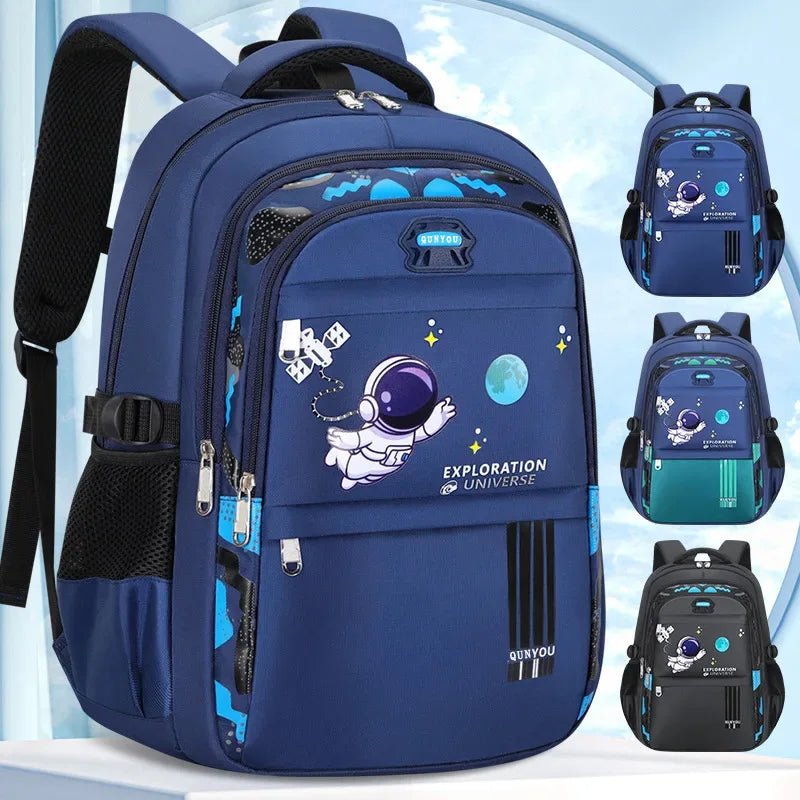 Kids Backpack Children School Bags for Boys Astronaut School Backpack Waterproof Primary Book Bag Mochila Infantil - Checkouts USA