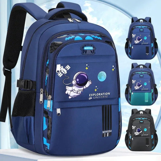 Kids Backpack Children School Bags for Boys Astronaut School Backpack Waterproof Primary Book Bag Mochila Infantil - Checkouts USA