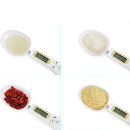LCD Digital Kitchen Scale Electronic Cooking Food Weight Measuring Spoon 500g 0.1g Coffee Tea Sugar Spoon Scale Kitchen Tool - Checkouts UK