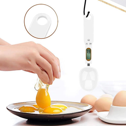 LCD Digital Kitchen Scale Electronic Cooking Food Weight Measuring Spoon 500g 0.1g Coffee Tea Sugar Spoon Scale Kitchen Tool - Checkouts UK