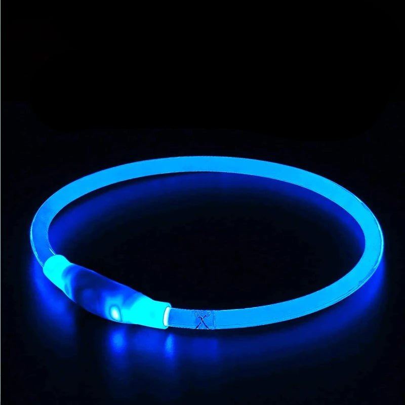 Led Dog Collar Luminous Usb Cat Dog Collar 3 Modes Led Light Glowing Loss Prevention LED Collar For Dogs Pet Dog Accessories - Checkouts UK