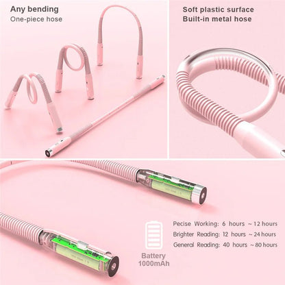 Led Rechargeable Neck Light 3 Modes Hug Reading Lamp Portable Book Light Novelty Flashlight Book Lamp Night Light Neck Light - Checkouts USA