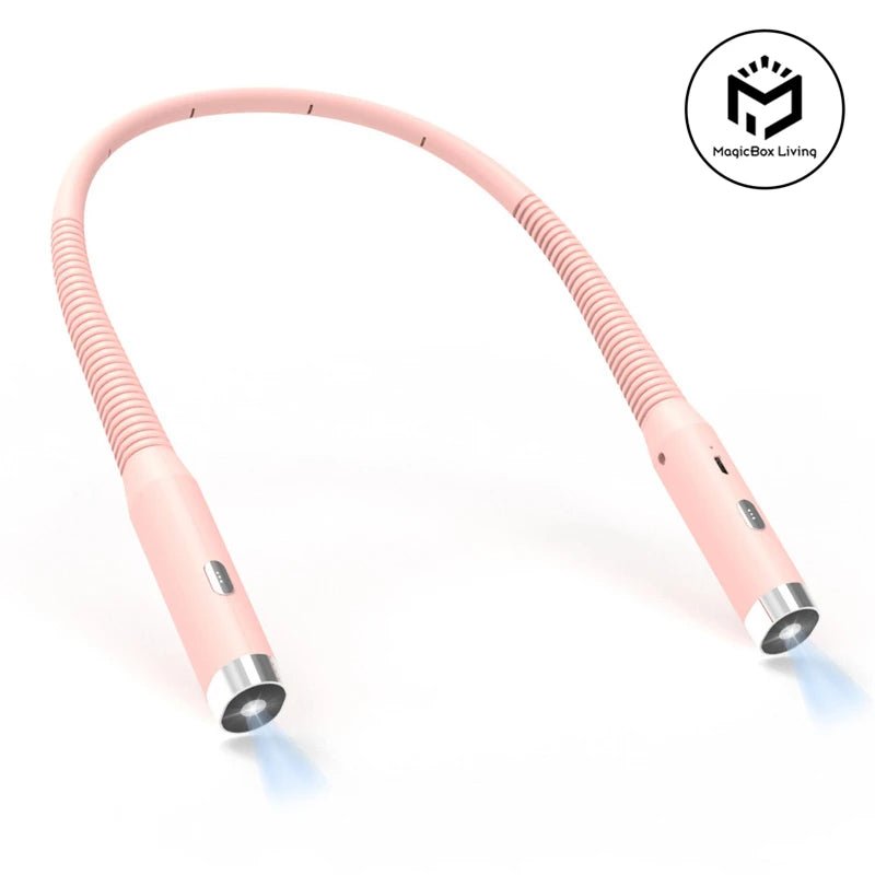 Led Rechargeable Neck Light 3 Modes Hug Reading Lamp Portable Book Light Novelty Flashlight Book Lamp Night Light Neck Light - Checkouts USA