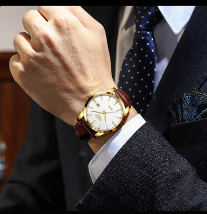 LIGE Man Watch Fashion Leather Strap Mens Watches Military Sport Waterproof Calendar Quartz Wristwatches Male Clock Reloj Hombre - Checkouts USA