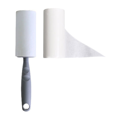 Lint Roller With Refills Sticky Remover Hair Pet Dog Clothes Sofa Dust Cleaning Remover Replaceable Roll Brush Cleaning Tool - Checkouts UK