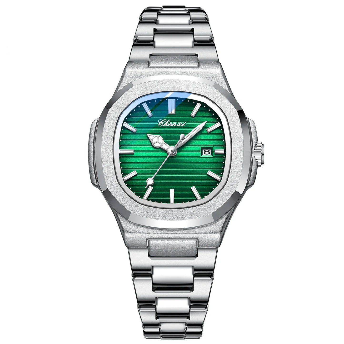 Luxury Fashion Women's Wristwatch Elegant Stainless Steel Quartz Watch For Women Waterproof Watches Clock - Checkouts USA