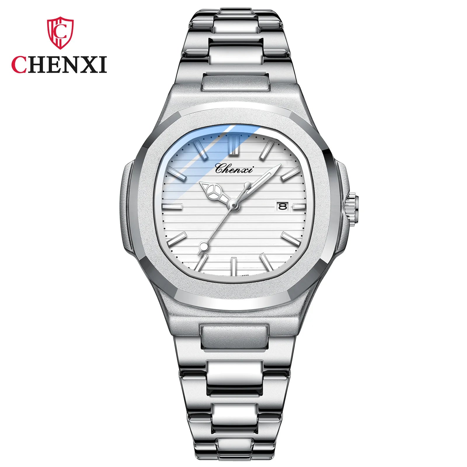 Luxury Fashion Women's Wristwatch Elegant Stainless Steel Quartz Watch For Women Waterproof Watches Clock - Checkouts USA