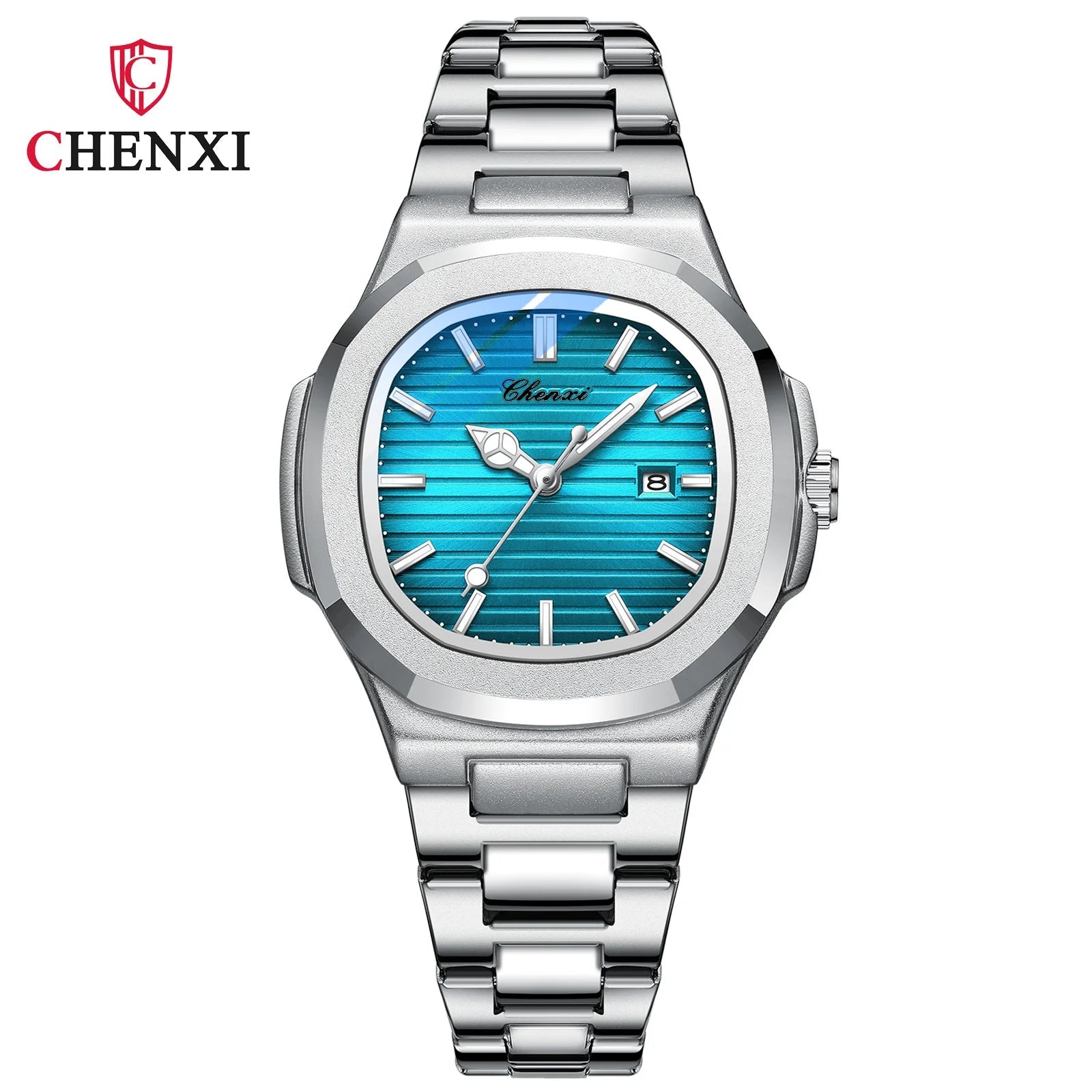Luxury Fashion Women's Wristwatch Elegant Stainless Steel Quartz Watch For Women Waterproof Watches Clock - Checkouts USA