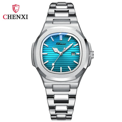 Luxury Fashion Women's Wristwatch Elegant Stainless Steel Quartz Watch For Women Waterproof Watches Clock - Checkouts USA