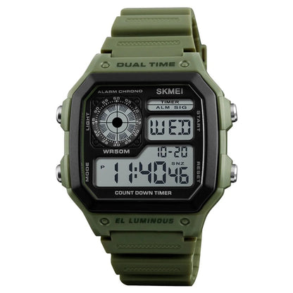 Male Outdoor Multifunction Waterproof Electronic Watch Sports Watch For Men Women Simple Digital Wristwatches Reloj Hombre - Checkouts USA