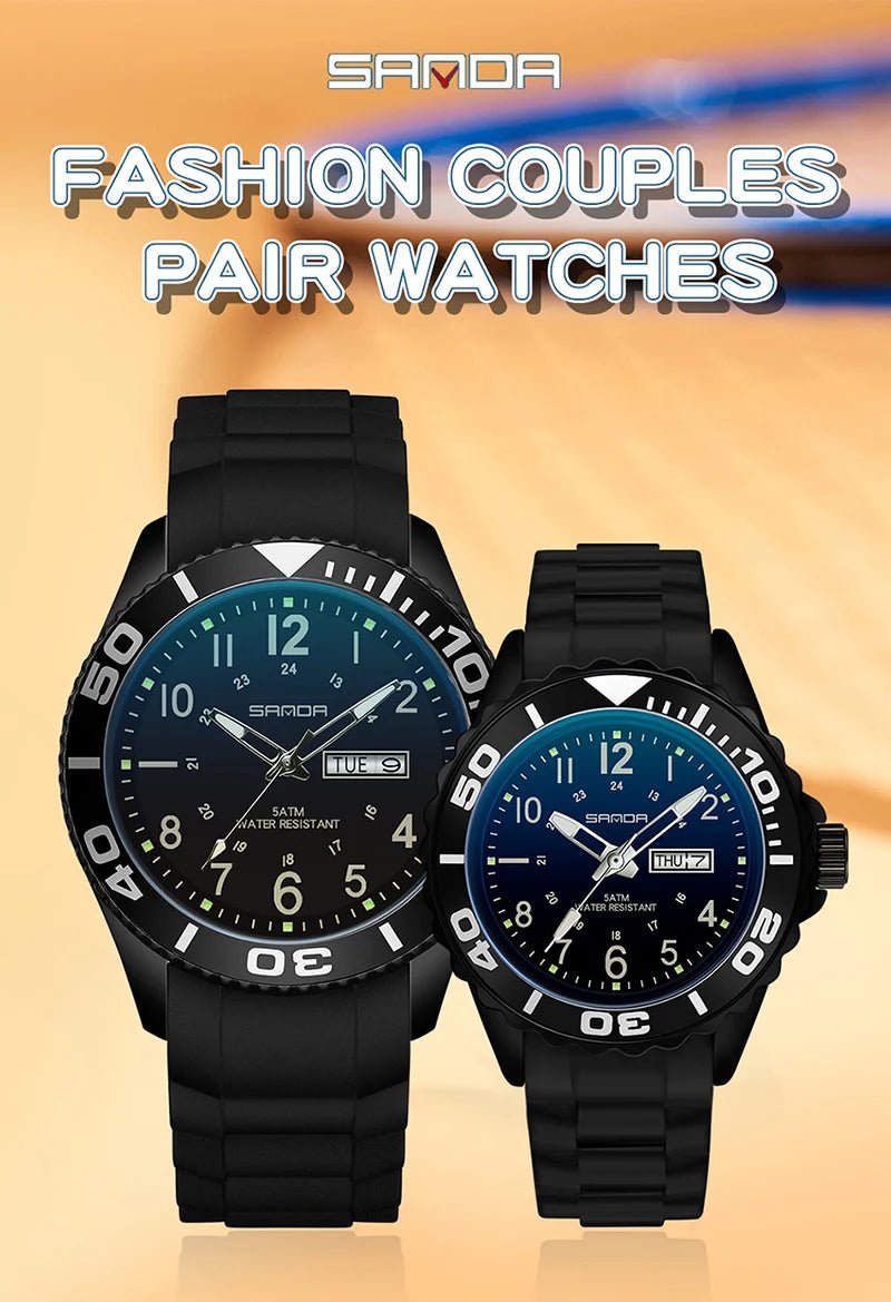 Men Women'S Quartz Watches Fashion Women Waterproof Sport Watch Digital Wristwatch Thin Ladies Design Clock Reloj Mujer - Checkouts USA