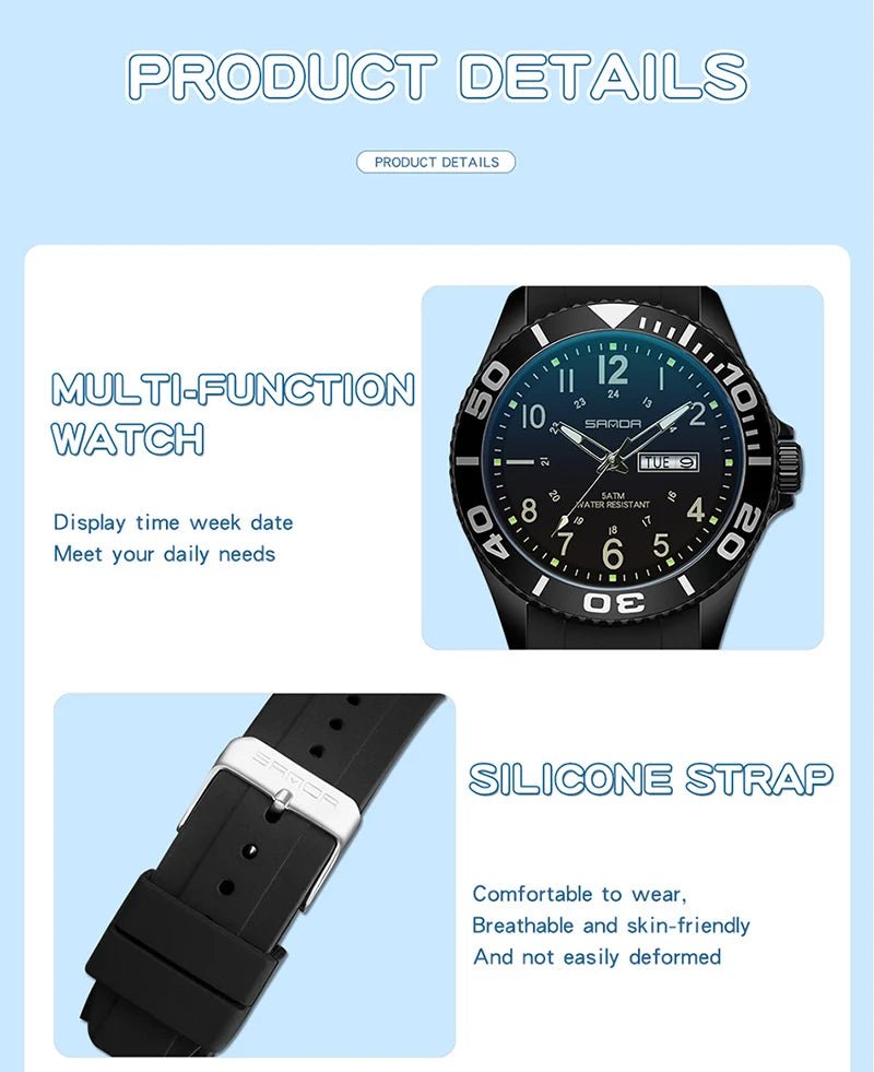 Men Women'S Quartz Watches Fashion Women Waterproof Sport Watch Digital Wristwatch Thin Ladies Design Clock Reloj Mujer - Checkouts USA