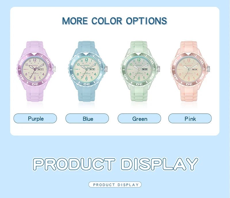 Men Women'S Quartz Watches Fashion Women Waterproof Sport Watch Digital Wristwatch Thin Ladies Design Clock Reloj Mujer - Checkouts USA