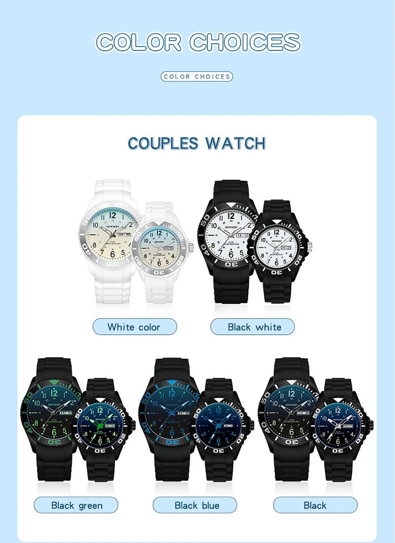 Men Women'S Quartz Watches Fashion Women Waterproof Sport Watch Digital Wristwatch Thin Ladies Design Clock Reloj Mujer - Checkouts USA