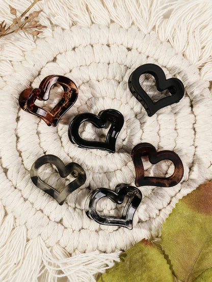 Mini Flower Hair Clips Pack for Women - Creaseless Styling Claw Clips for Bangs and Tiny Hair Styling - Checkouts UK