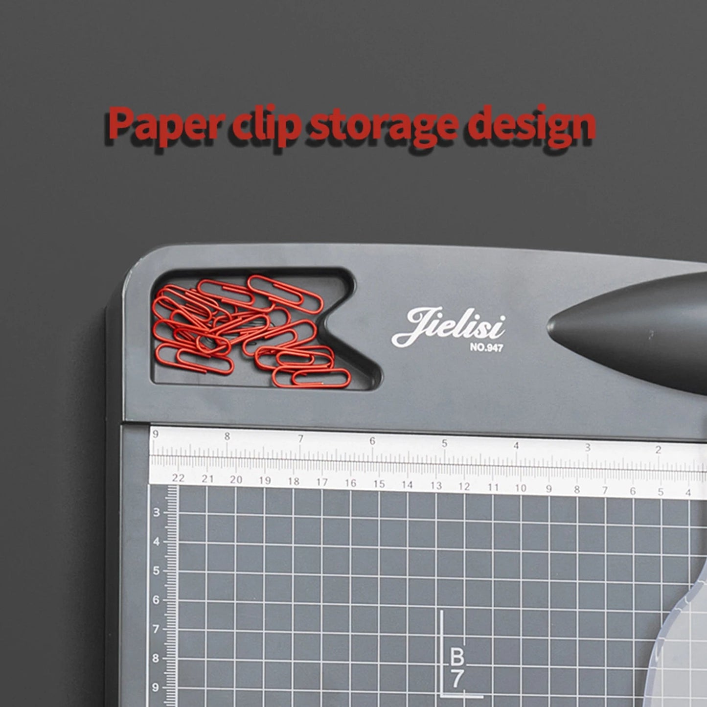 Mini Paper Trimmer Guillotine Cutter A4 Cut Length Desktop Paper Cutting Machine with Security Cutter Head - Checkouts USA