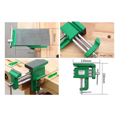 Multifunctional DIY Table Bench Vise Bench Vise Jewelers Hobby Clamp Vise Clamp - On Bench Vise with Large Anvil Hand Supplies - Checkouts USA