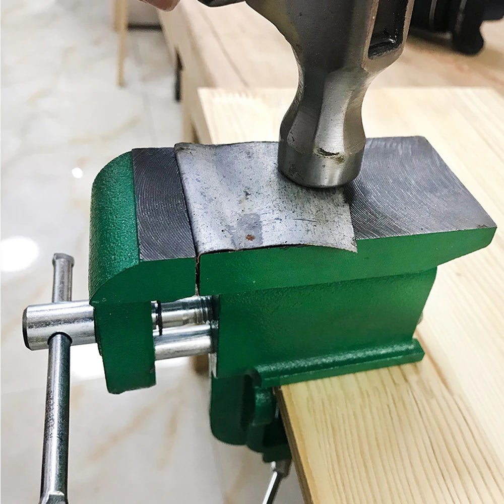 Multifunctional DIY Table Bench Vise Bench Vise Jewelers Hobby Clamp Vise Clamp - On Bench Vise with Large Anvil Hand Supplies - Checkouts USA