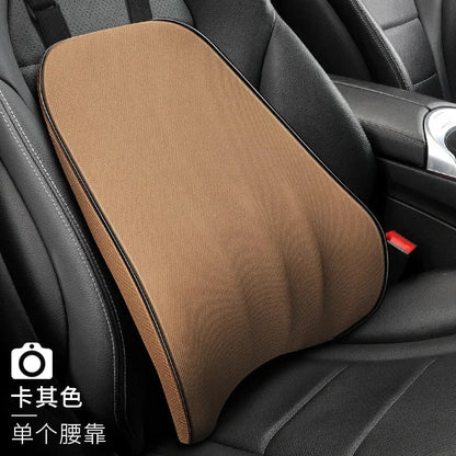 New Headrest Neck Pillow Auto Car Neck Cushion Memory Foam Breathable Head Support Neck Rest Protector Automobiles Interior - Checkouts USA