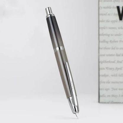 new JinHao 10 Fountain Pen Press matte black F/EF Nib Stationery Office School Supplies Gift Ink Pens - Checkouts USA