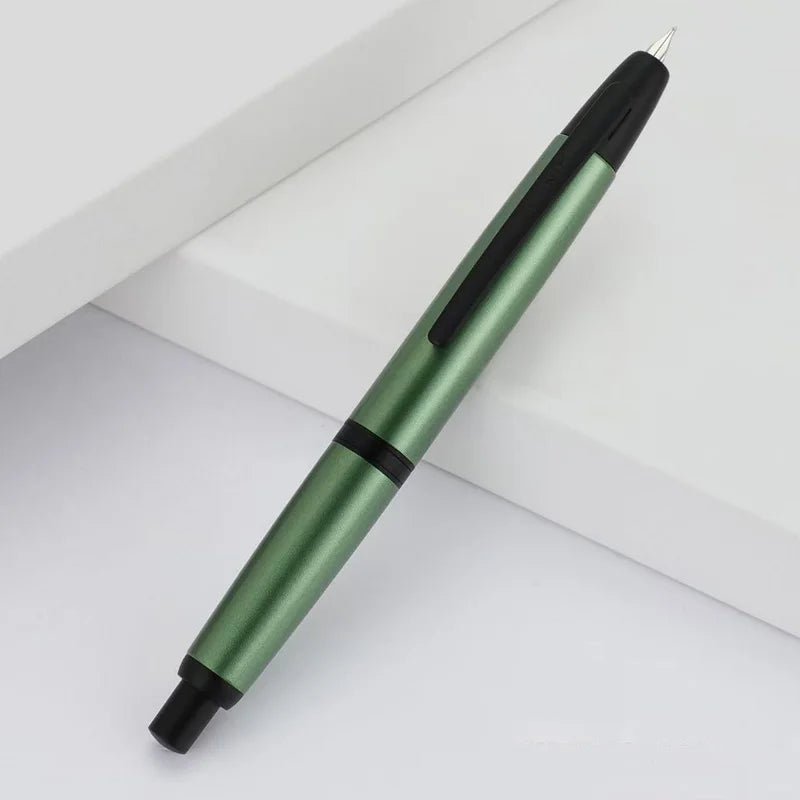 new JinHao 10 Fountain Pen Press matte black F/EF Nib Stationery Office School Supplies Gift Ink Pens - Checkouts USA