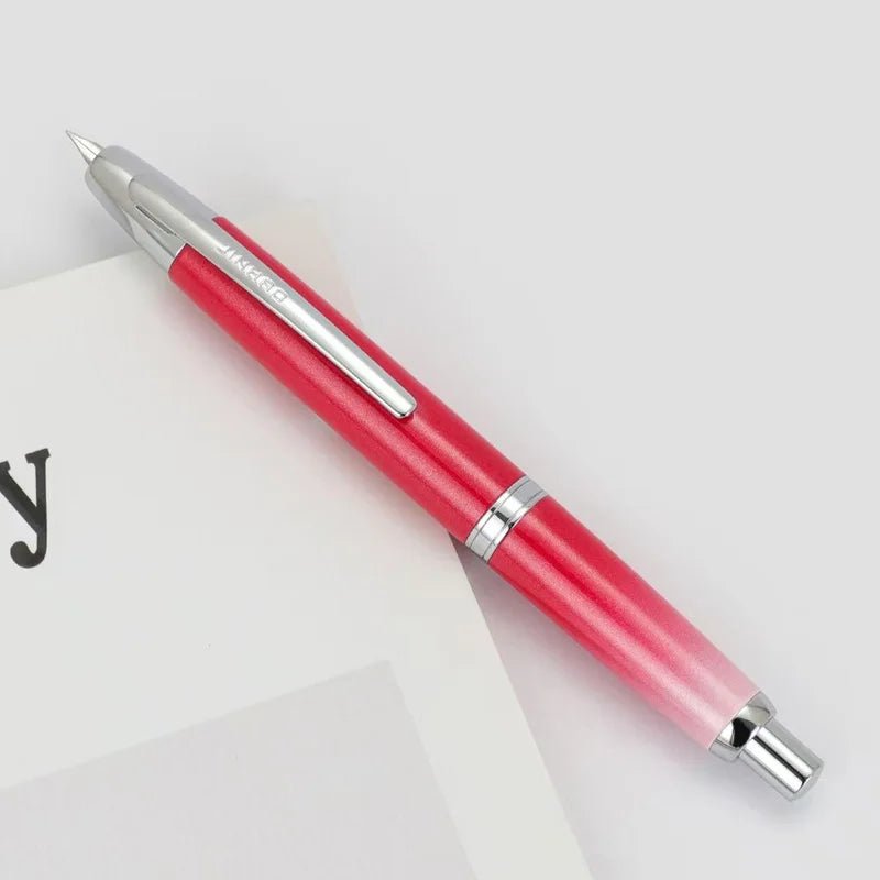 new JinHao 10 Fountain Pen Press matte black F/EF Nib Stationery Office School Supplies Gift Ink Pens - Checkouts USA