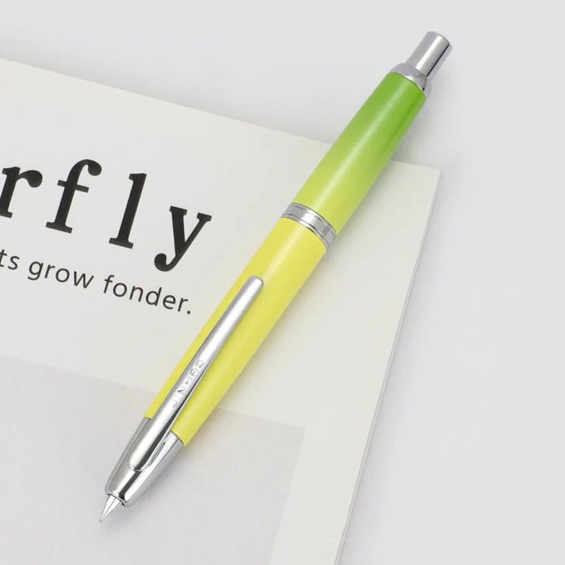 new JinHao 10 Fountain Pen Press matte black F/EF Nib Stationery Office School Supplies Gift Ink Pens - Checkouts USA
