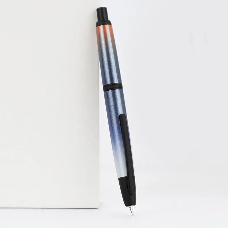 new JinHao 10 Fountain Pen Press matte black F/EF Nib Stationery Office School Supplies Gift Ink Pens - Checkouts USA