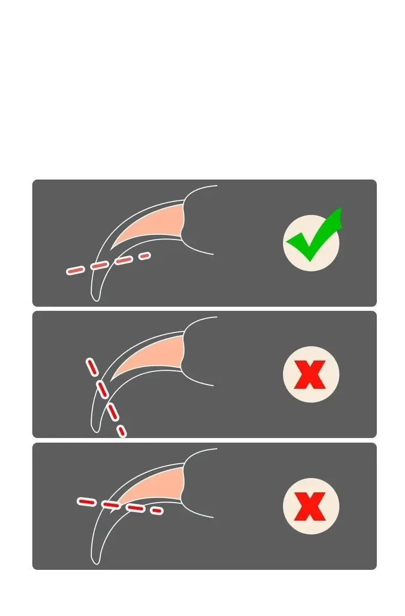 NEW Pets Professional Cat Nail Clippers for Small Cat Dog Stainless Steel Puppy Claws Cutter Pet Nail Grooming Clippers Trimmer - Checkouts UK