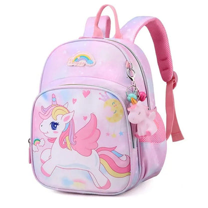 New Unicorn Backpack For Girls Cartoon Pink Princess School Bags Kids Satchels Kindergarten Bookbag Mochila Infantil Escolar - Checkouts USA