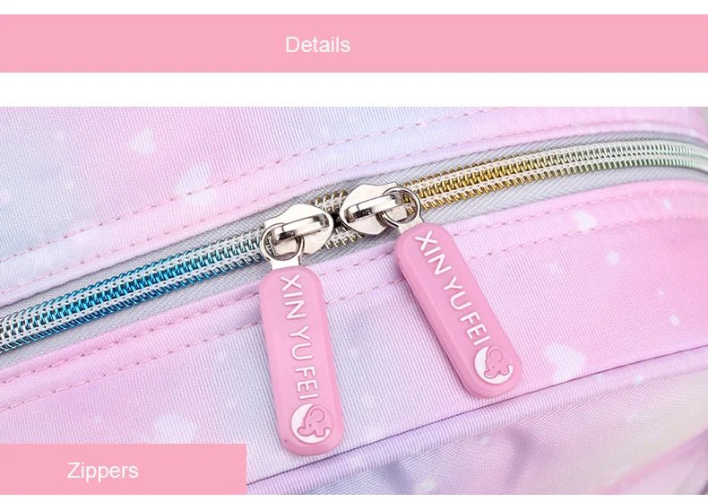 New Unicorn Backpack For Girls Cartoon Pink Princess School Bags Kids Satchels Kindergarten Bookbag Mochila Infantil Escolar - Checkouts USA