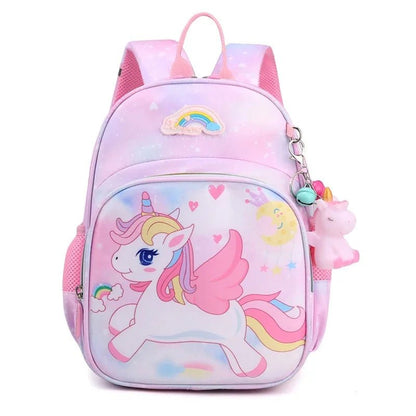 New Unicorn Backpack For Girls Cartoon Pink Princess School Bags Kids Satchels Kindergarten Bookbag Mochila Infantil Escolar - Checkouts USA