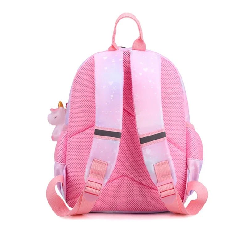 New Unicorn Backpack For Girls Cartoon Pink Princess School Bags Kids Satchels Kindergarten Bookbag Mochila Infantil Escolar - Checkouts USA