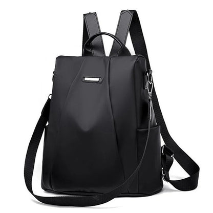 New Women's Multifunction Backpack Casual Solid Color School Bag For Girls Fashion Detachable Strap Travel Shoulder Bag - Checkouts UK