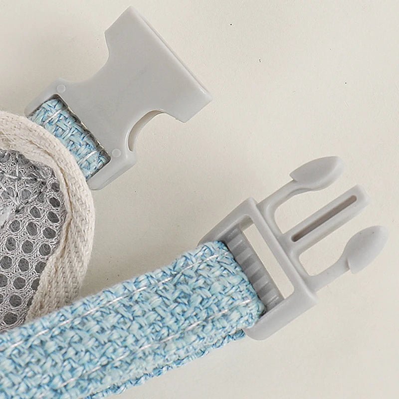 Newest Cute Rabbit Harness and Leash Set Bunny Pet Accessories Vest Harnesses Rabbit Leashes for Outdoor Walking Pets Supplies - Furbury