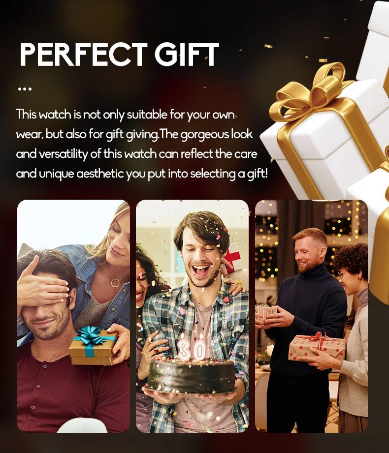 OLEVS High Quality Luxury Quartz Men Watch Original Leather Strap Waterproof Fashion Watches for Men Classic Men's Wrist Watches - Checkouts USA