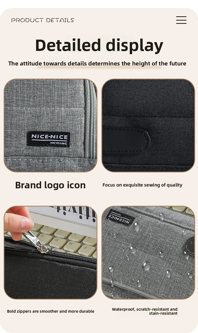 Open Window Pencil Bag Holder Case High Capacity Pen Pouch School Office Supplies Korea Stationery Gift Box Organizer Store - Checkouts USA