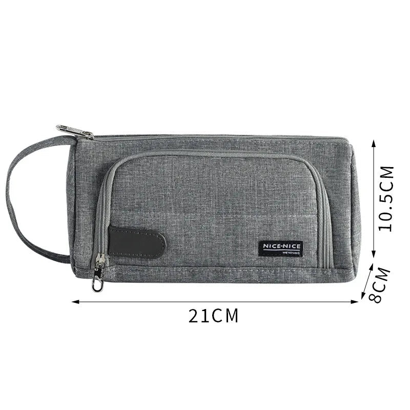 Open Window Pencil Bag Holder Case High Capacity Pen Pouch School Office Supplies Korea Stationery Gift Box Organizer Store - Checkouts USA