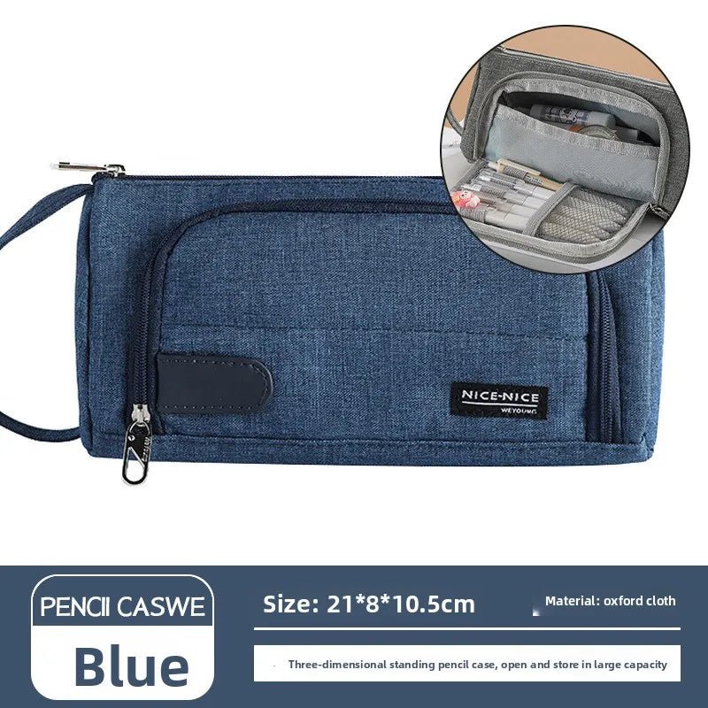 Open Window Pencil Bag Holder Case High Capacity Pen Pouch School Office Supplies Korea Stationery Gift Box Organizer Store - Checkouts USA