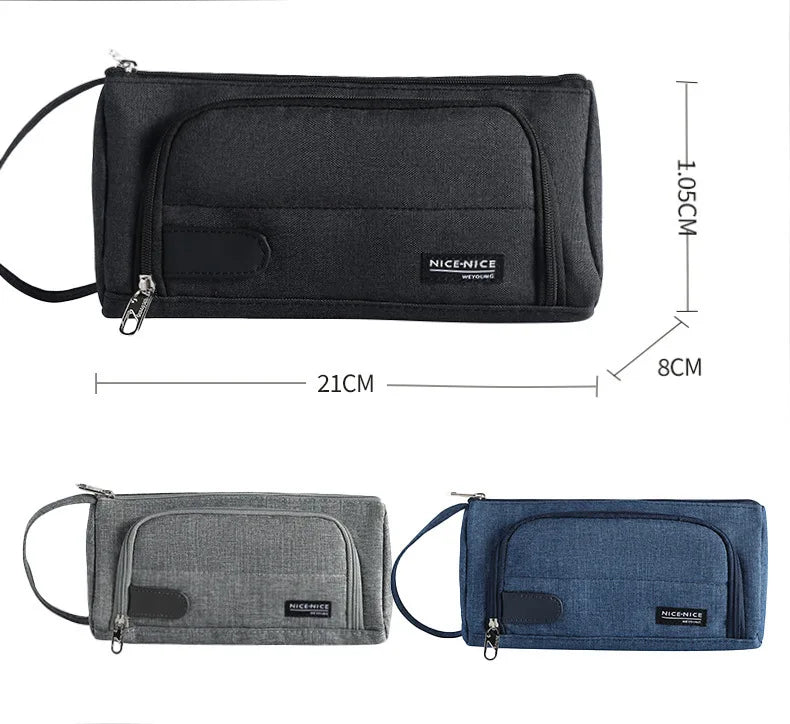 Open Window Pencil Bag Holder Case High Capacity Pen Pouch School Office Supplies Korea Stationery Gift Box Organizer Store - Checkouts USA