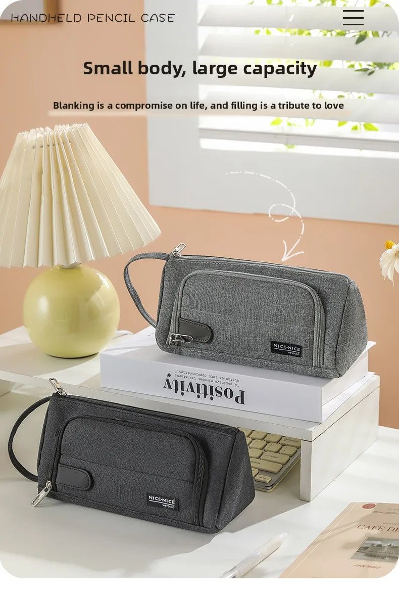 Open Window Pencil Bag Holder Case High Capacity Pen Pouch School Office Supplies Korea Stationery Gift Box Organizer Store - Checkouts USA