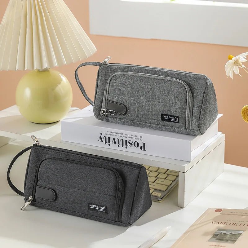 Open Window Pencil Bag Holder Case High Capacity Pen Pouch School Office Supplies Korea Stationery Gift Box Organizer Store - Checkouts USA