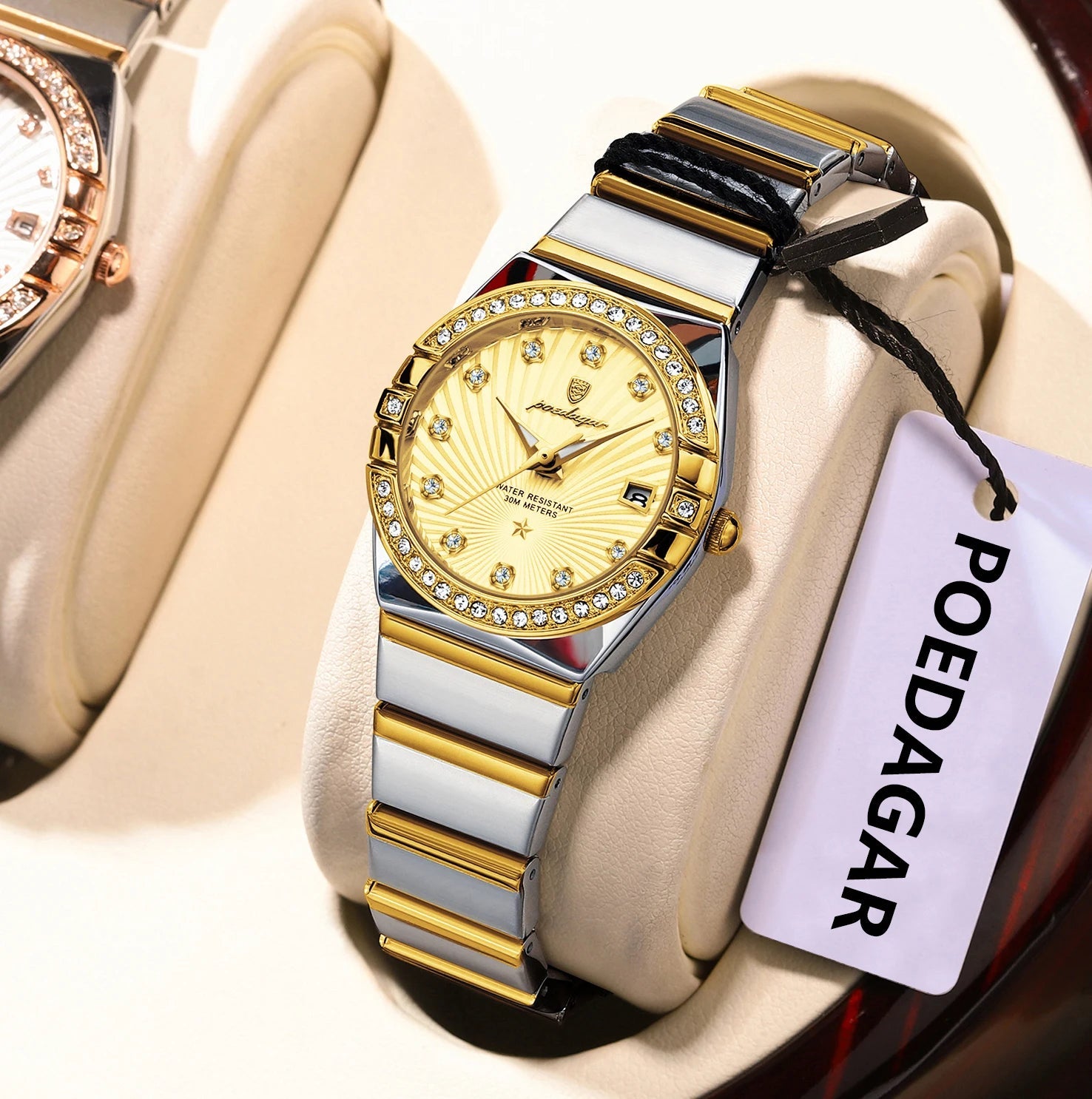 Original Luxury Ladies Watch Luminous Waterproof Stainless Steel Date Women's Watches Fashion Quartz Woman Watch Reloj - Checkouts USA