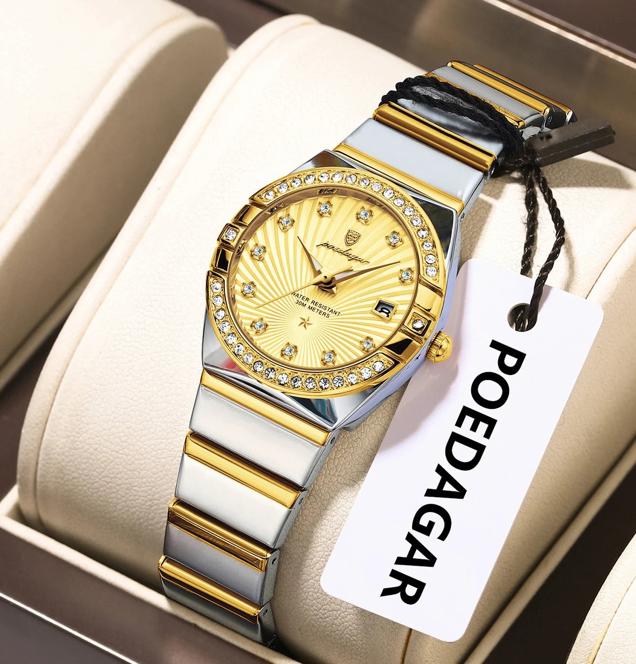 Original Luxury Ladies Watch Luminous Waterproof Stainless Steel Date Women's Watches Fashion Quartz Woman Watch Reloj - Checkouts USA